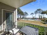 Private Balcony with Pool and Ocean Views at 1H Beachwood Place